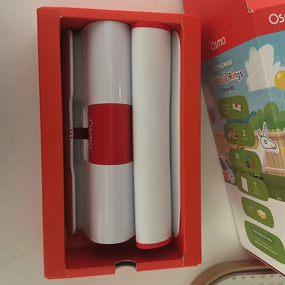 Osmo Little Genius Sticks and Rings Starter Kit with Base and Reflector